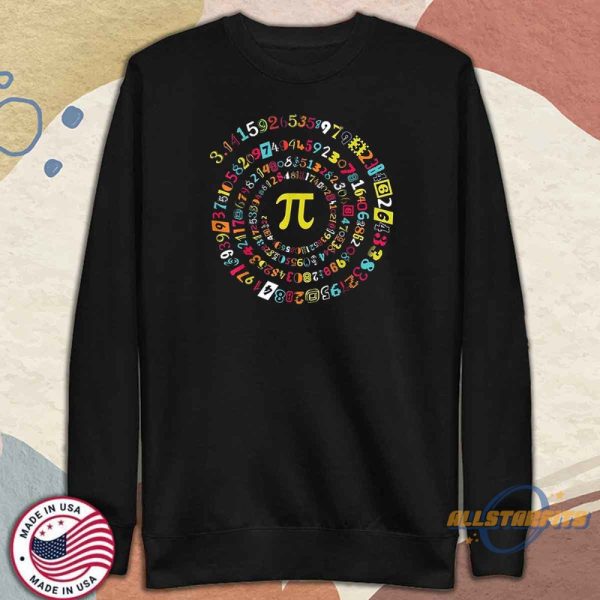 Pi Day T Shirt Happy Pi Day Math Lover Gift For Teachers And Students allstarfits 4