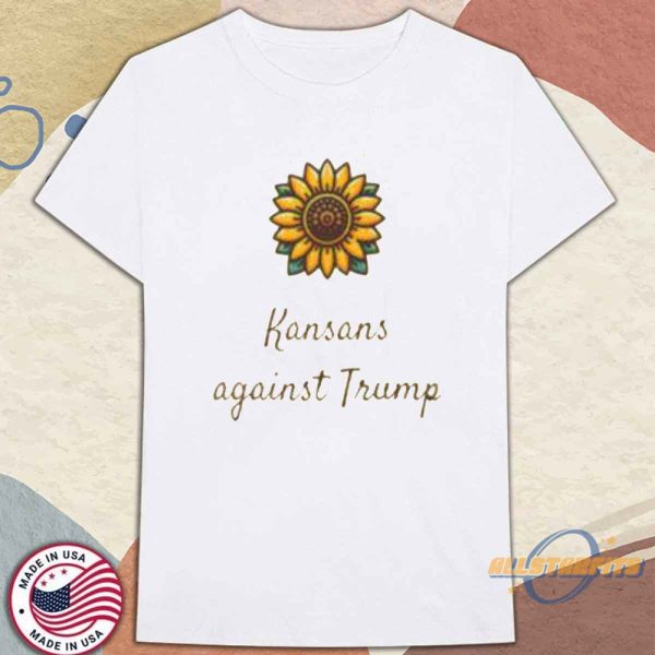 Kansans Against Trump Shirt Political Statement Graphic Tee allstarfits 3