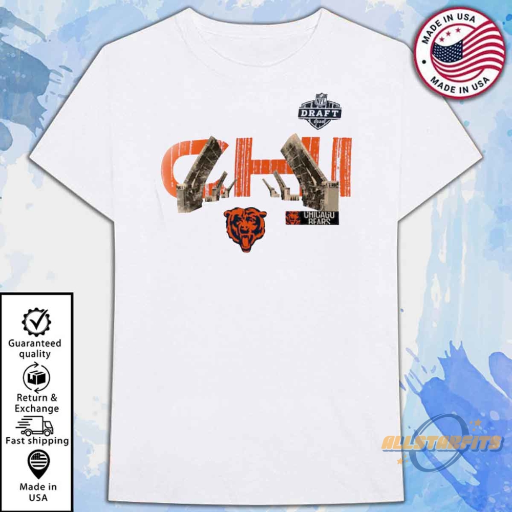 Chicago Bears 2025 Nfl Draft Shirt Official Football Fan Gear