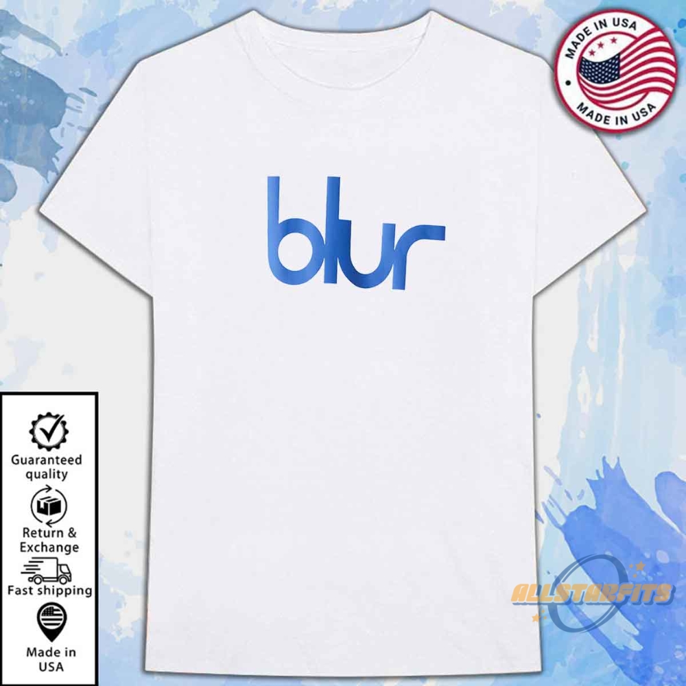 Blur Burger Shirt Indie Rock Band Inspired Graphic Tee