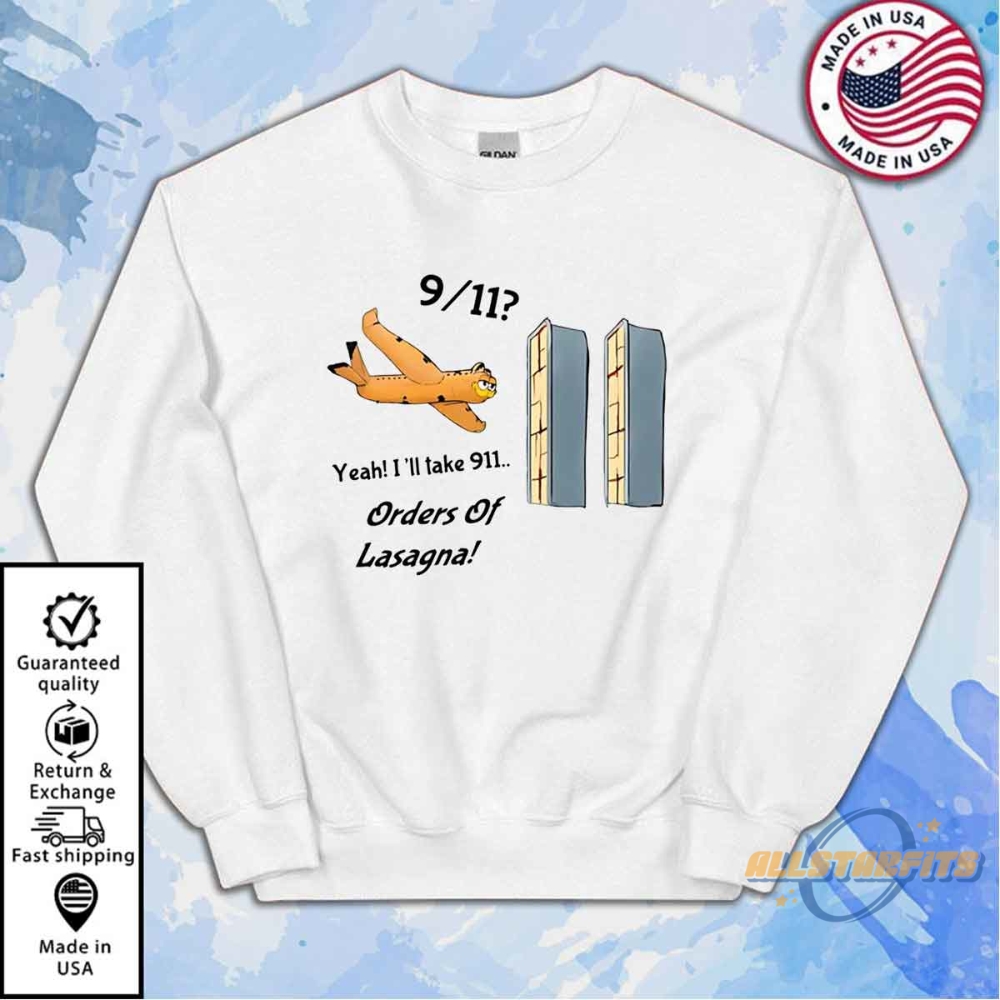 Cat Yeah Ill Take 911 Orders Of Lasagna Shirt Funny Cat Lover Meme Tee 5 Cat Yeah Ill Take 911 Orders Of Lasagna Shirt Funny Cat Lover Meme Tee allstarfits 2