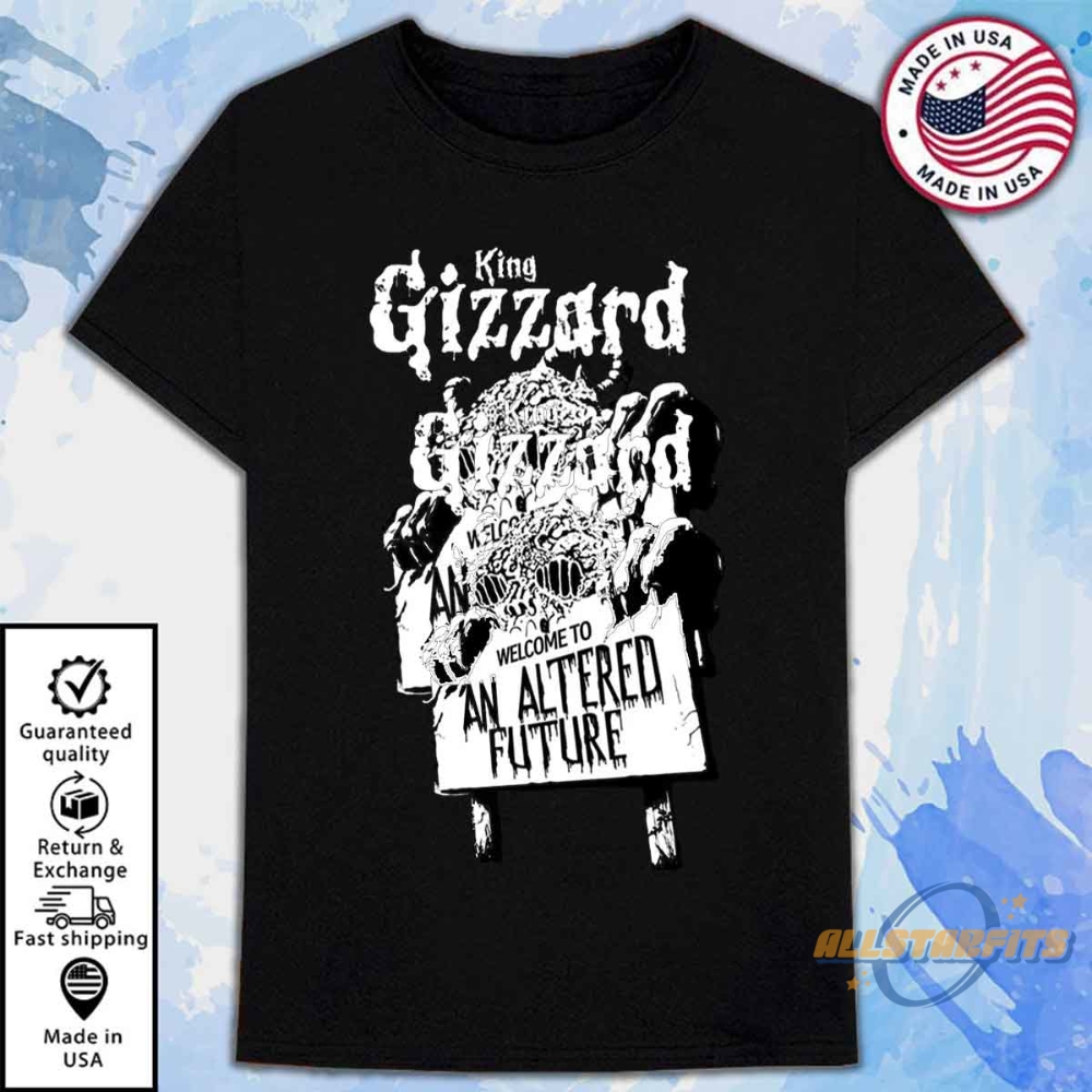 King Gizzard Altered Future T Shirt