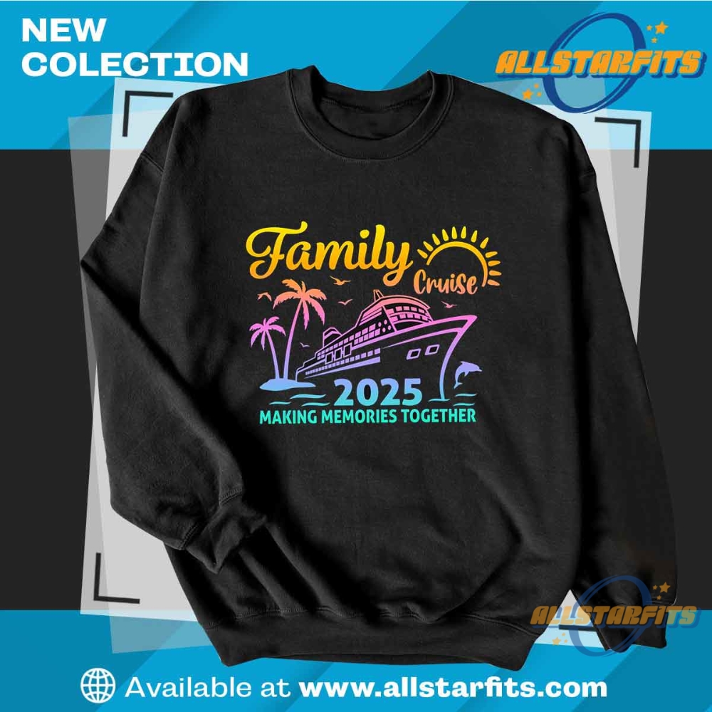 Family Cruise 2025 T Shirt Matching Family Vacation Cruise Trip Shirt 5 Family Cruise 2025 T Shirt Matching Family Vacation Cruise Trip Shirt
