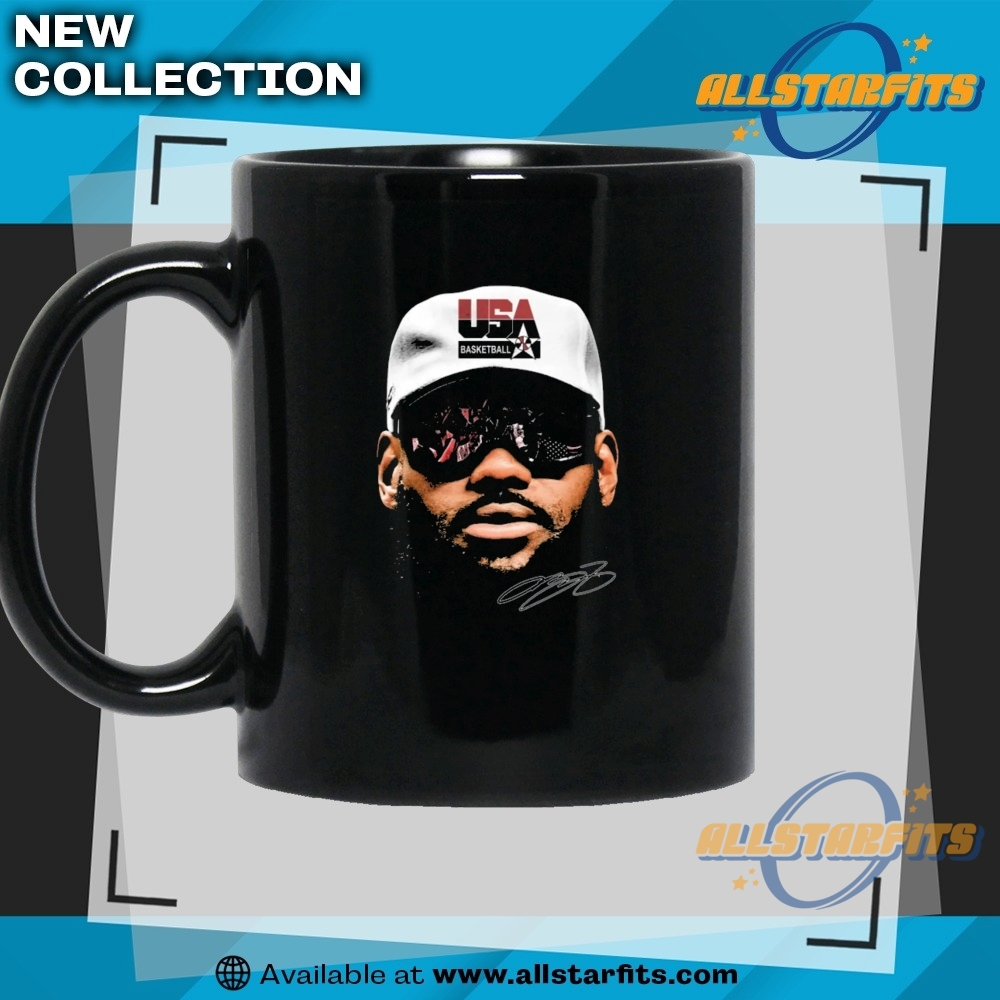 Lebron James Usa Basketball Graphic Tshirt 7 Lebron James USA Basketball Graphic T-shirt