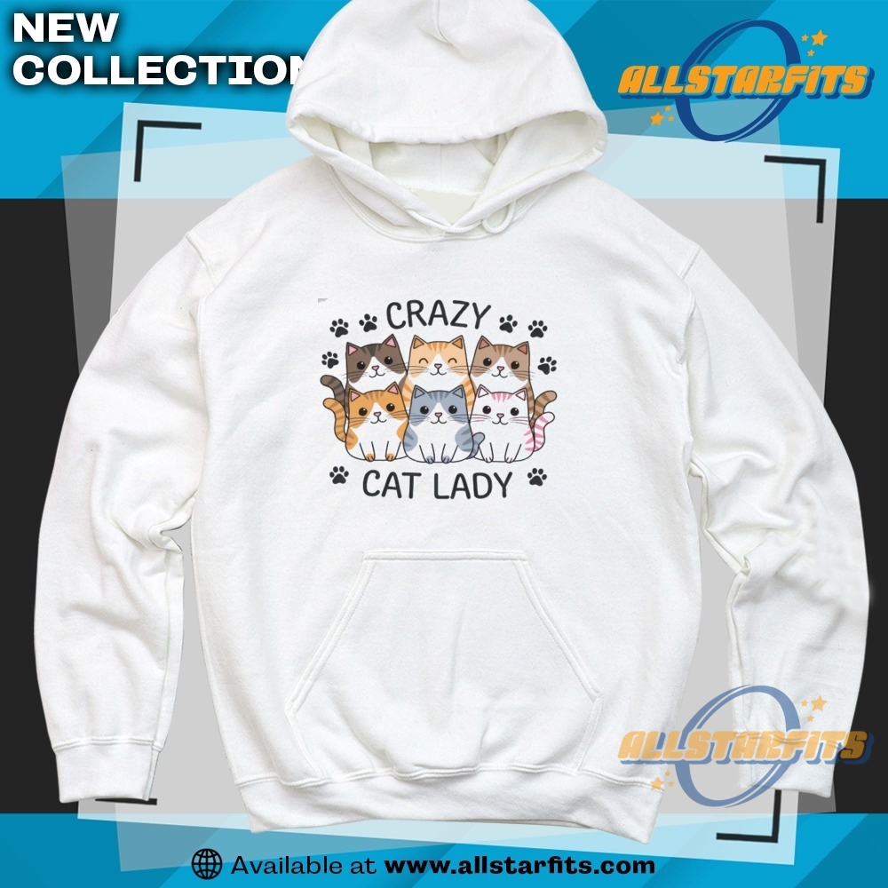 Crazy Cat Lady Shirt 6 Crazy Cat Lady Shirt