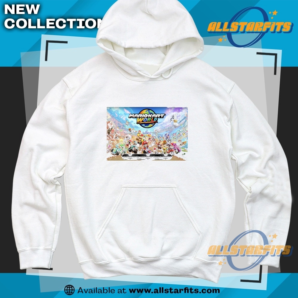 Mario Kart World Shirt 6 Billie Eilish T-Shirt | Hit Me Hard And Soft