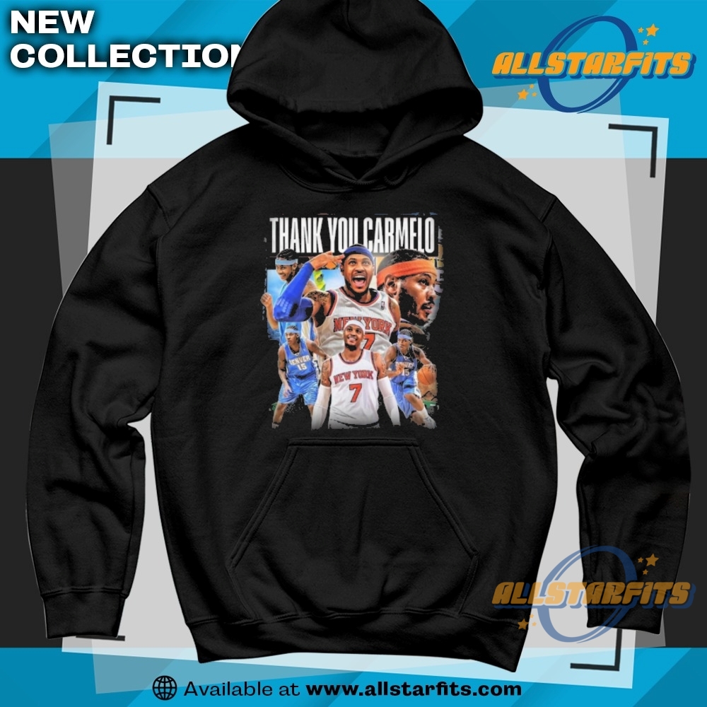 New York Knicks Thank You Carmelo Anthony 2025 Nba Shirt 6 New York Knicks Thank You Carmelo Anthony 2025 NBA Shirt