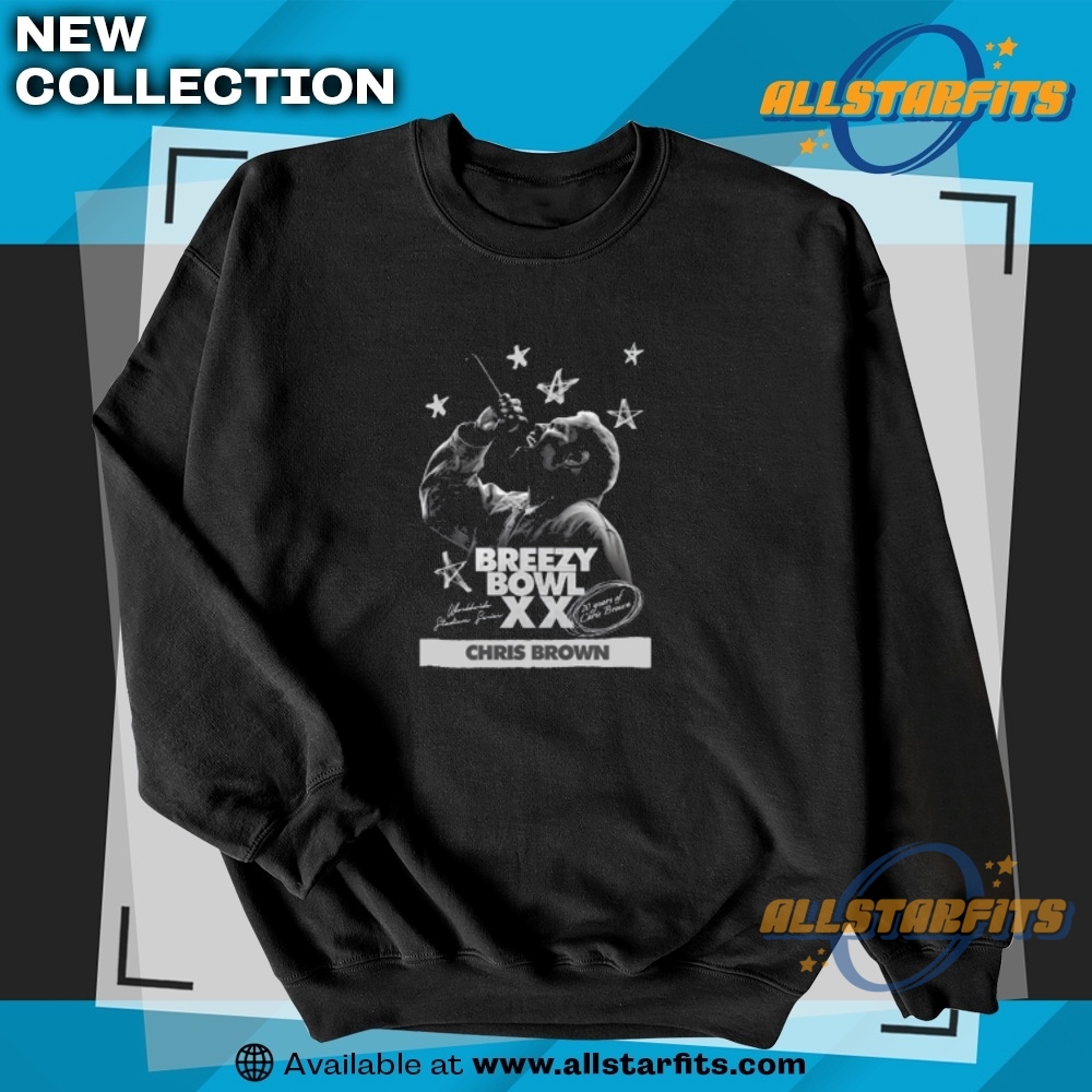 2025 Chris Brown Tour Breezy Bowl Xx Tshirt 5 2025 Chris Brown Tour Breezy Bowl XX T-Shirt
