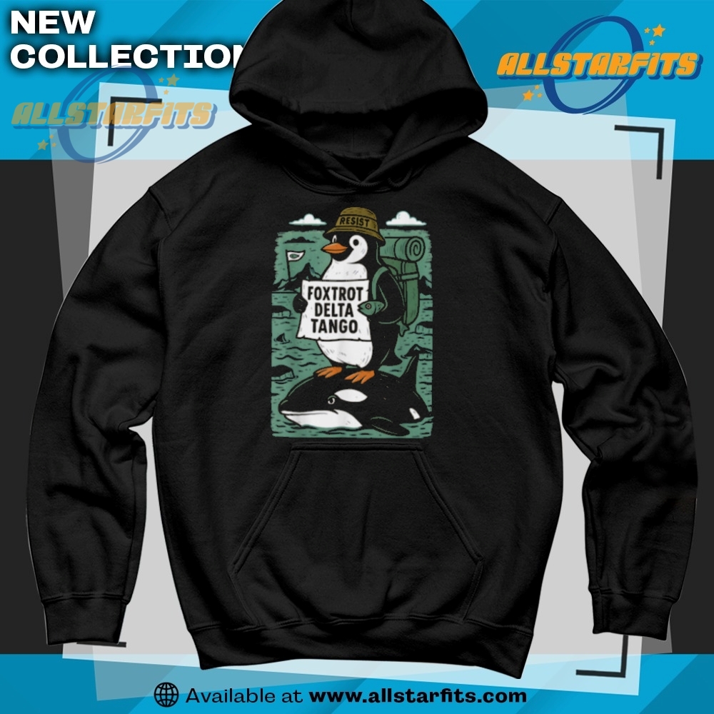 Resist Penguin Activism Graphic Design T Shirt 6 Resist Penguin Activism Graphic Design T Shirt