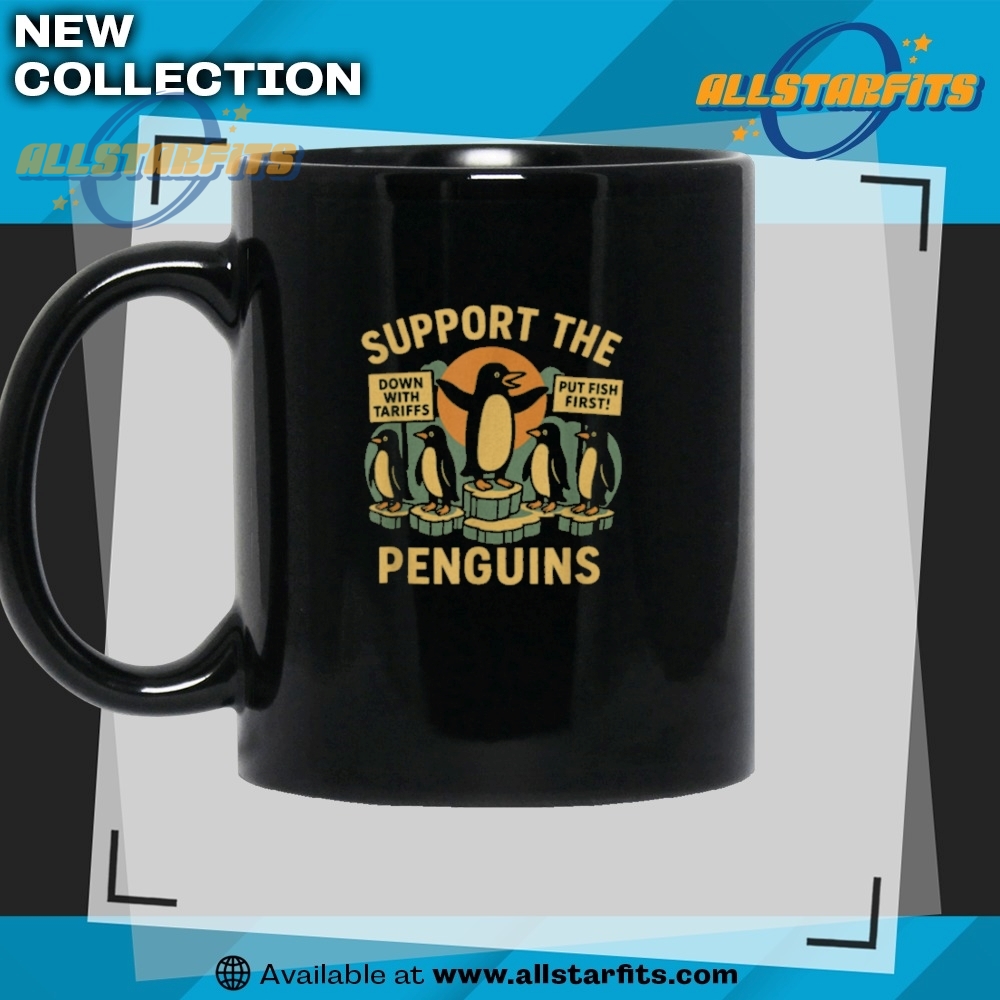 Resist Penguins Against Tariffs Retro T Shirt 7 Resist Penguins Against Tariffs Retro T Shirt allstarfits 4