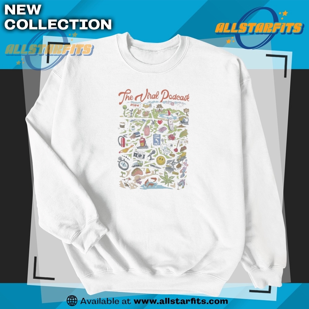 The Viral Podcast 90S Souvenir Tshirts 5 The Viral Podcast 90s Souvenir T-shirts