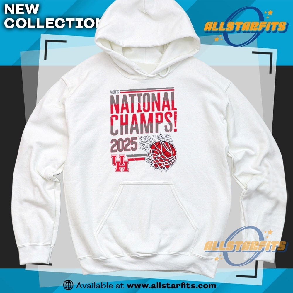 Houston Cougars Mens Basketball National Champions 2025 Tshirt 6 Houston Cougars Men’s Basketball National Champions 2025 T-Shirt