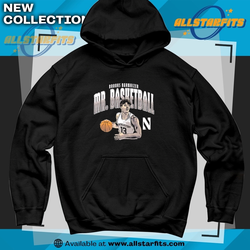 Brooks Barnhizer Mr. Basketball Dribble Northwestern Wildcats Shirt 6 Brooks Barnhizer Mr. Basketball dribble Northwestern Wildcats shirt