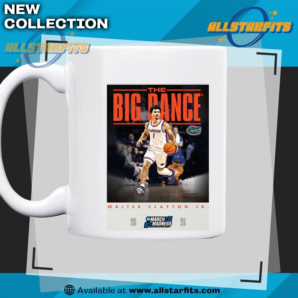 Walter Clayton Jr. Florida Gators Unisex The Big Dance Nil Tshirt 7 Walter Clayton Jr. Florida Gators Unisex The Big Dance NIL T-Shirt