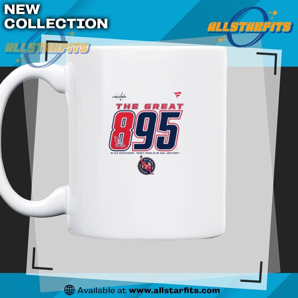 Alexander Ovechkin Washington Capitals Fanatics Nhl Alltime Leading Goal Scorer The Great 895 Unisex Tshirt 7 Peanits T-Shirt