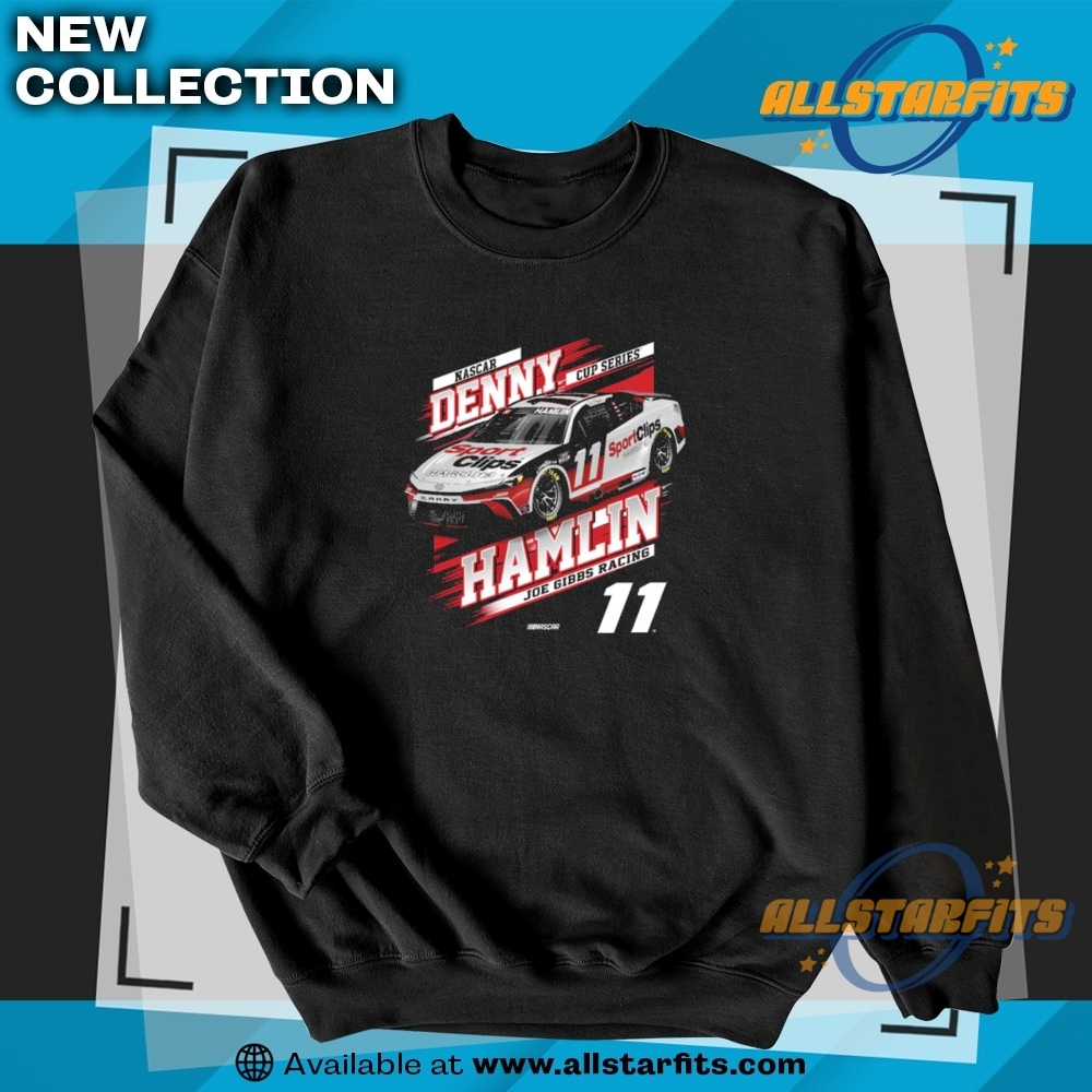 Denny Hamlin Joe Gibbs Racing Team Collection Car T Shirt 5 Denny Hamlin Joe Gibbs Racing Team Collection Car T Shirt