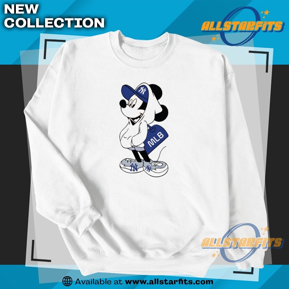 Mlb New York Yankees Mickey T Shirt 5 MLB New York Yankees Mickey T Shirt