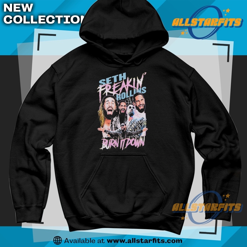 Wwe Seth Freakin Rollins T Shirt 6 WWE Seth Freakin Rollins T Shirt