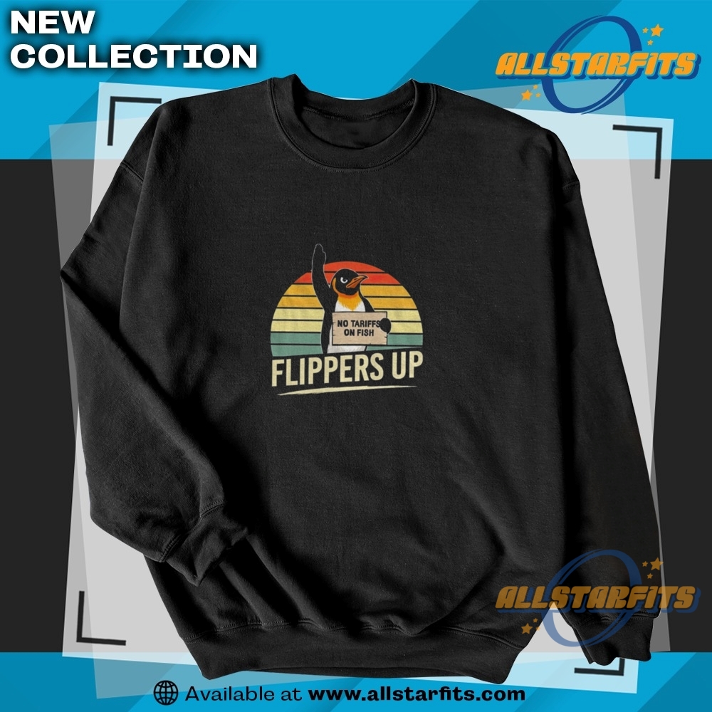 Flippers Up Penguin Protest Shirt 5 Flippers Up Penguin Protest Shirt