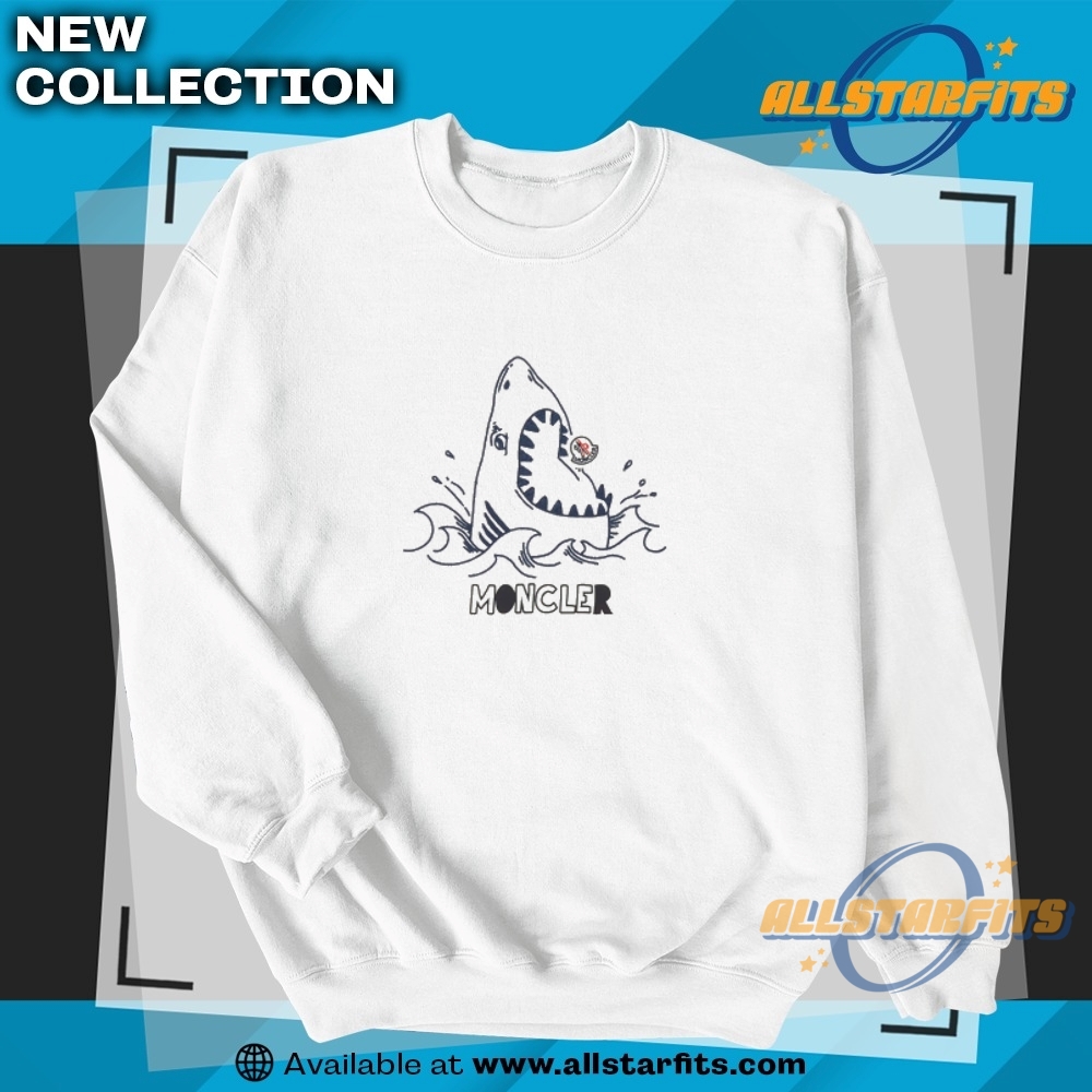 Moncler Shark Eating T Shirt 5 Moncler Shark Eating T Shirt