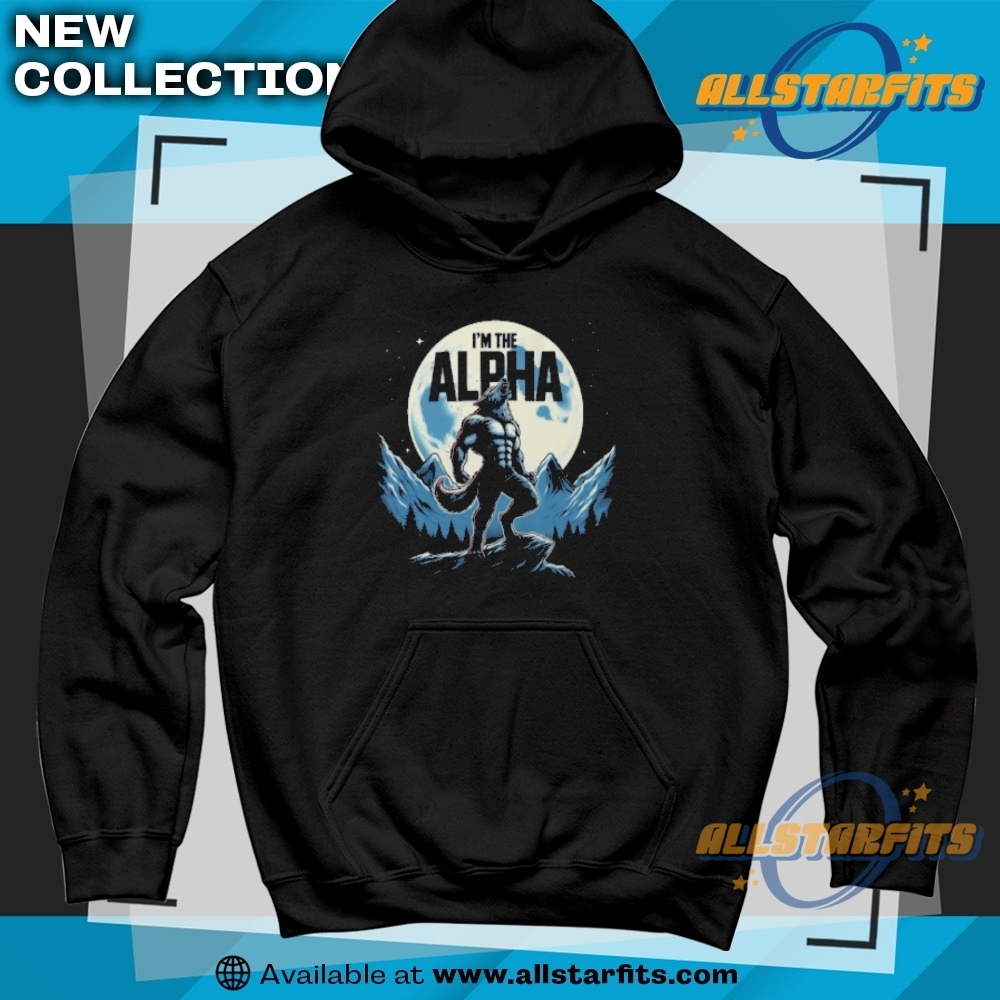 Im The Alpha Werewolf Howling At The Full Moon With Mountains Classic T Shirt 6 I’m the Alpha Werewolf howling at the full moon with mountains Classic T Shirt