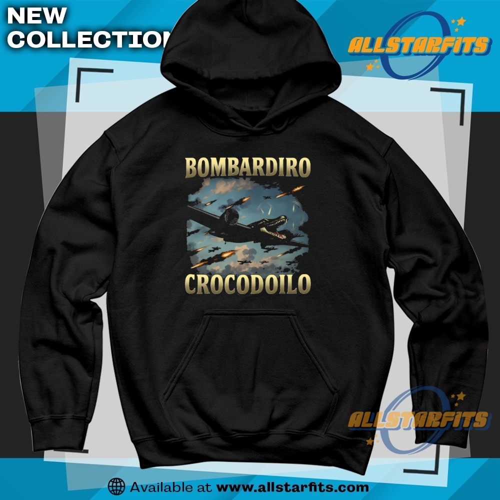 Bombardiro Crocodilo Funny Brainrot Comfort Shirt 6 Bombardiro Crocodilo Funny Brainrot Comfort Shirt