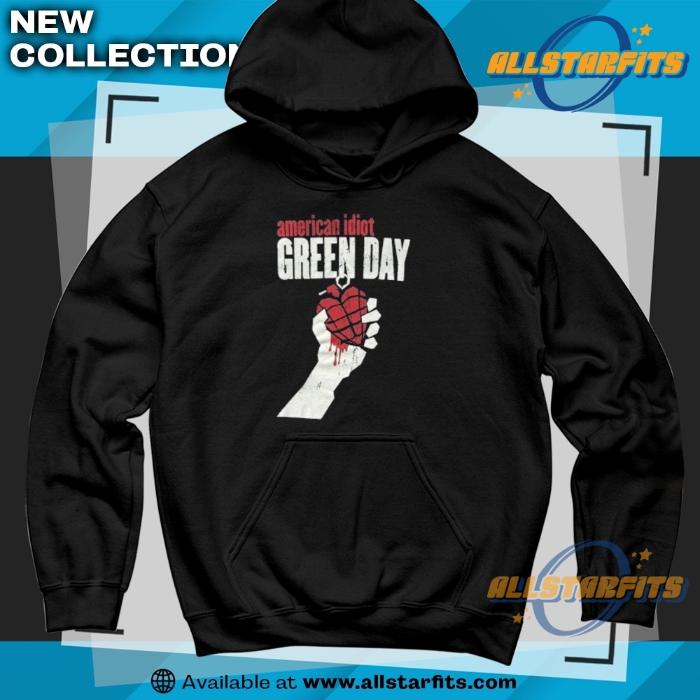 Green Day American Idiot 2004 Promo Stars Vintage Shirt 6 Green Day American Idiot 2004 Promo Stars Vintage Shirt
