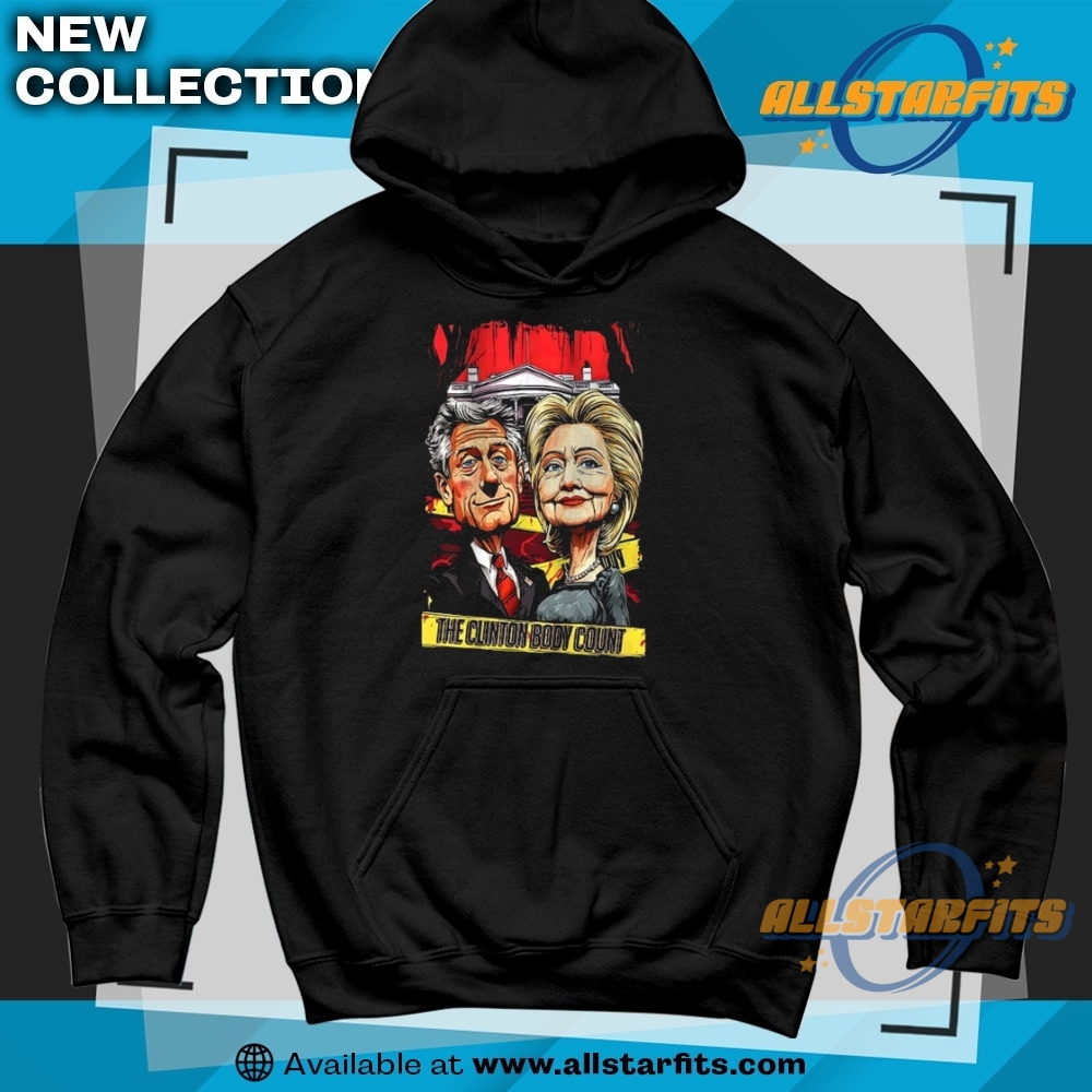 The Clinton Body Count Conspiracy Caricature Shirt 6 The Clinton Body Count Conspiracy caricature shirt