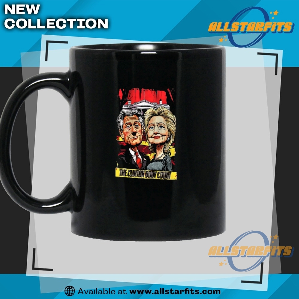 The Clinton Body Count Conspiracy Caricature Shirt 7 The Clinton Body Count Conspiracy caricature shirt