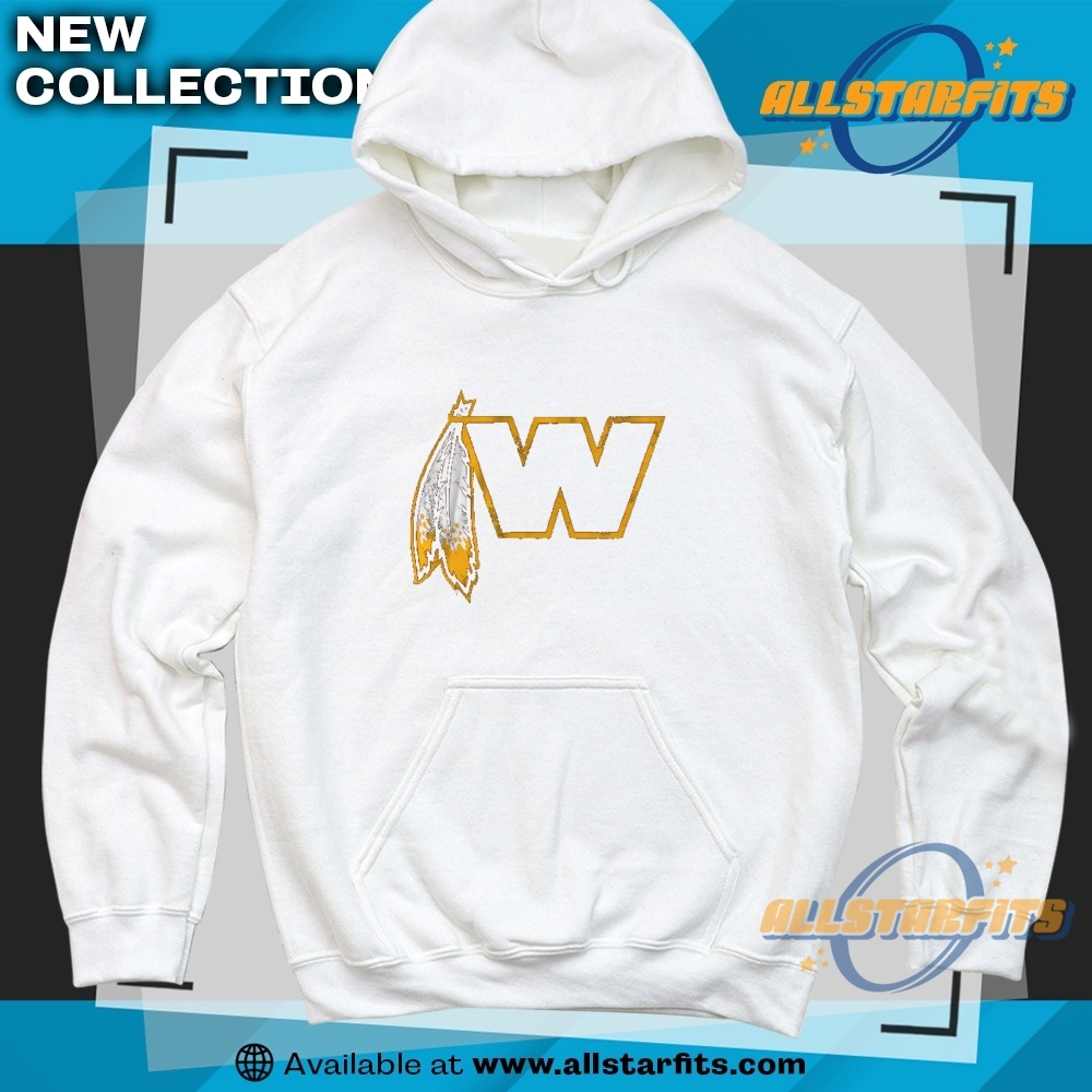 Washington Football Feather T Shirt 6 Washington Football Feather T Shirt