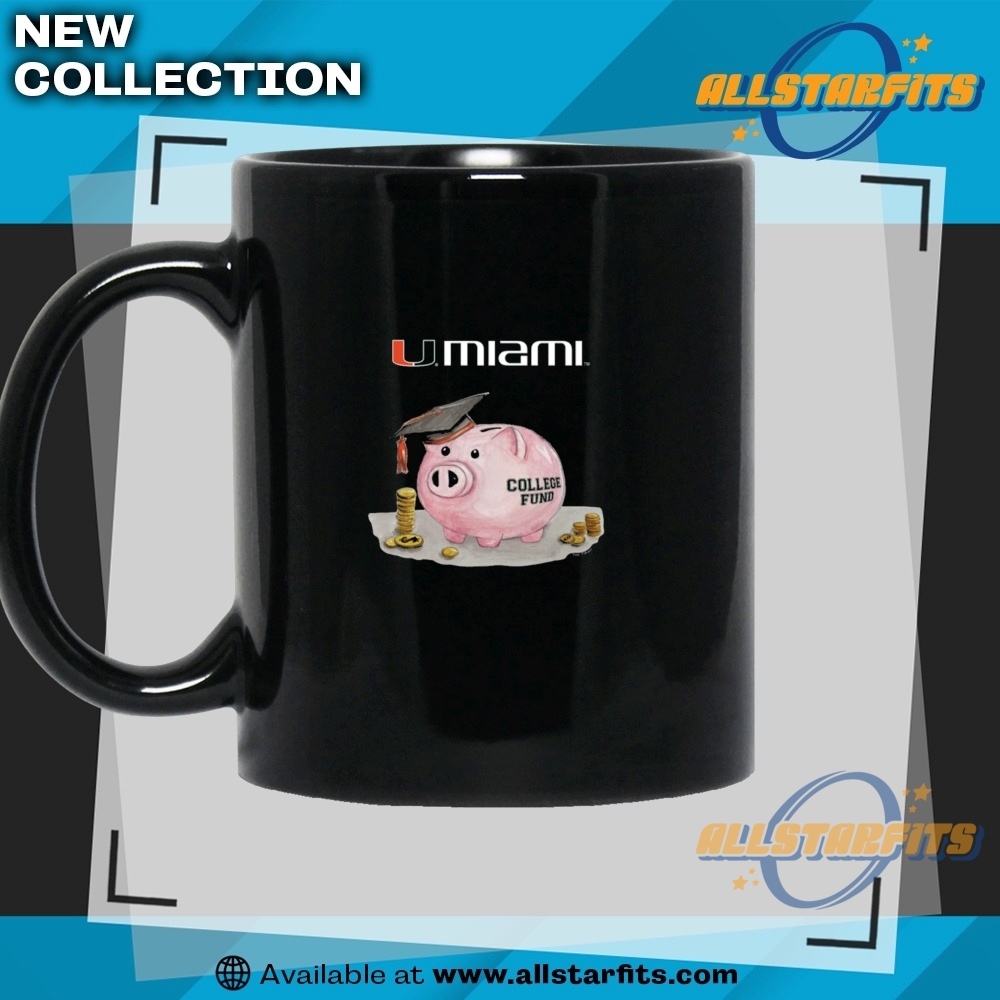 Miami Hurricanes Tiny Turnip Toddler Piggy Bank T Shirt 7 Miami Hurricanes Tiny Turnip Toddler Piggy Bank T Shirt