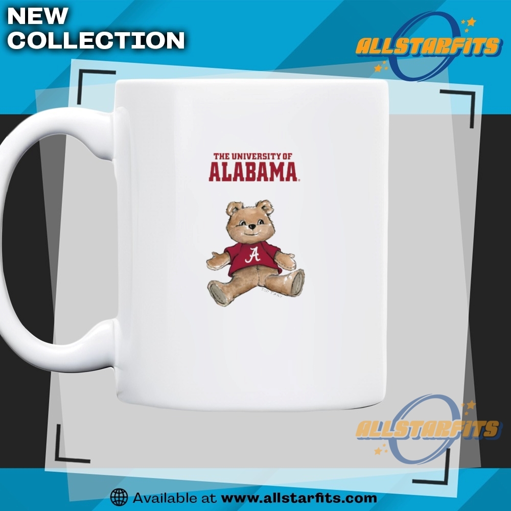Alabama Crimson Tide Tiny Turnip Youth Teddy Bear T Shirt 7 Alabama Crimson Tide Tiny Turnip Youth Teddy Bear T Shirt
