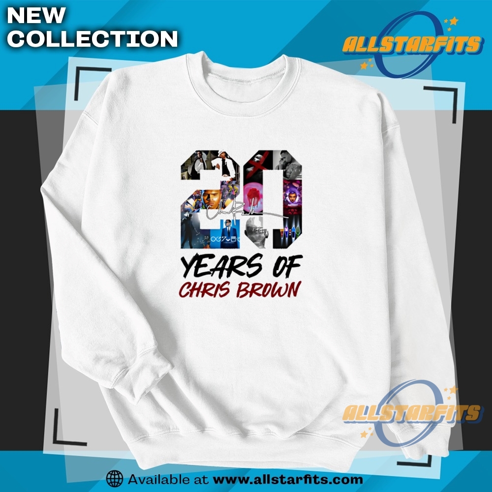20 Years Of Chris Brown Shirt 5 20 Years Of Chris Brown Shirt