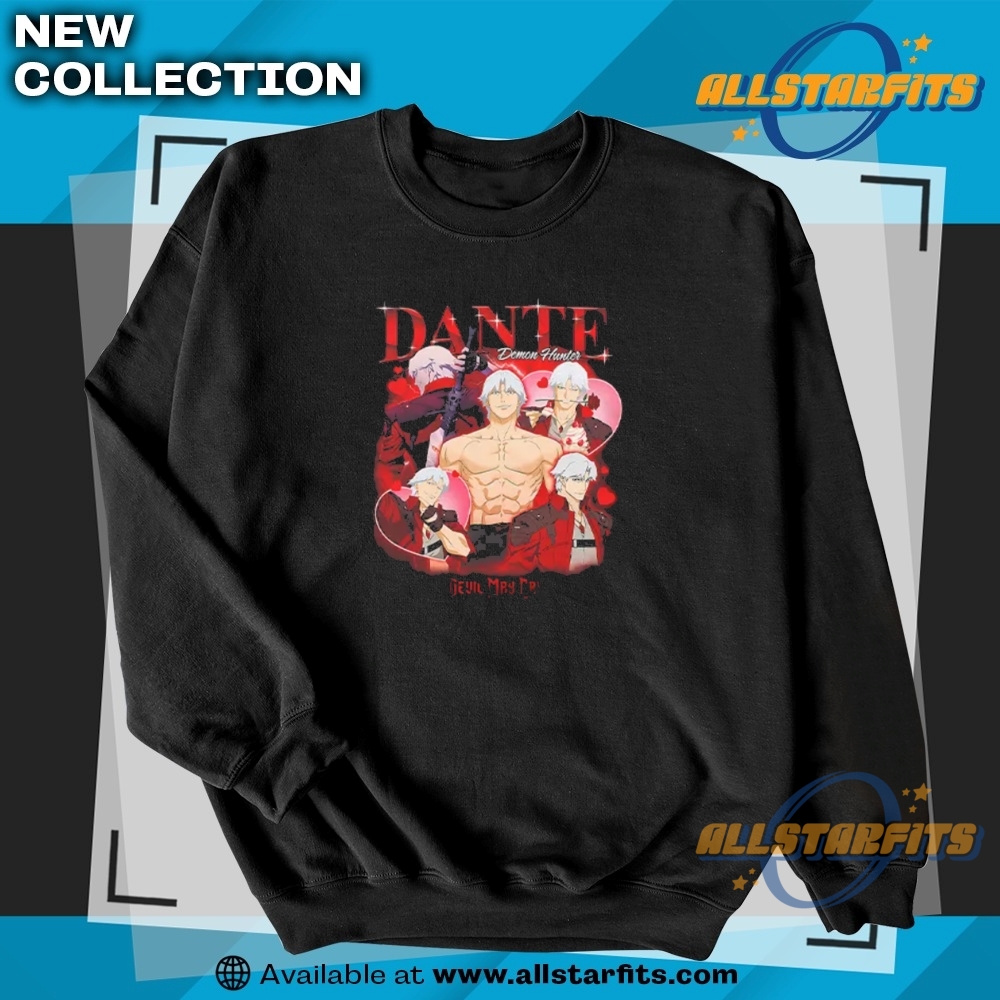 Dante Demon Hunter Devil May Cry T Shirt 5 Dante Demon Hunter Devil May Cry T Shirt