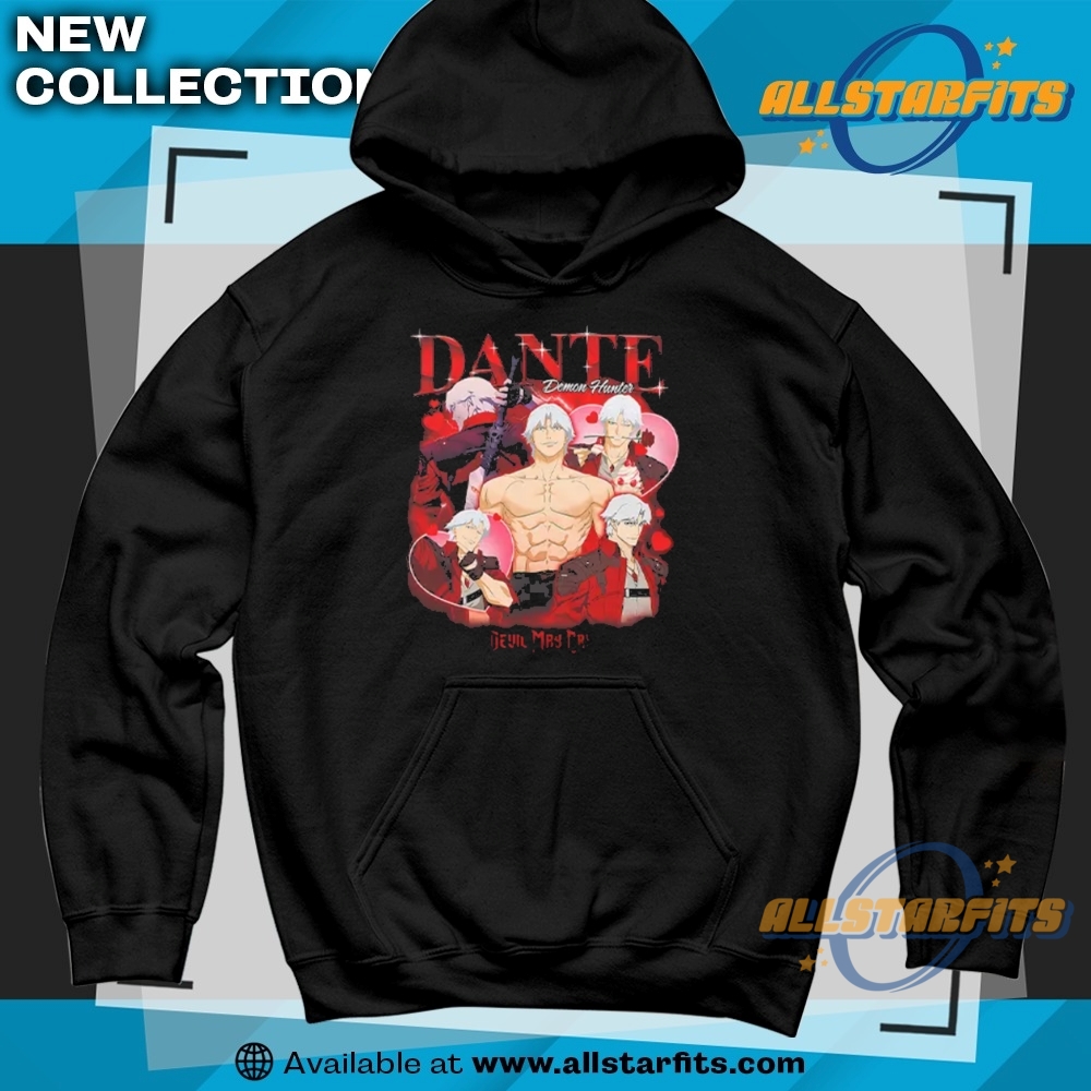 Dante Demon Hunter Devil May Cry T Shirt 6 Dante Demon Hunter Devil May Cry T Shirt