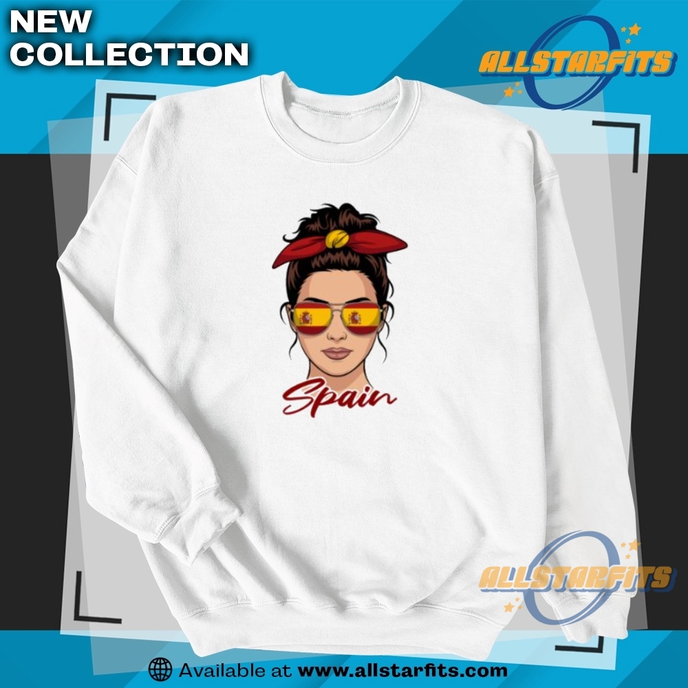 Spanish Girl Woman Flag Spain Premium Organic T Shirt 5 Spanish Girl Woman Flag Spain Premium Organic T Shirt
