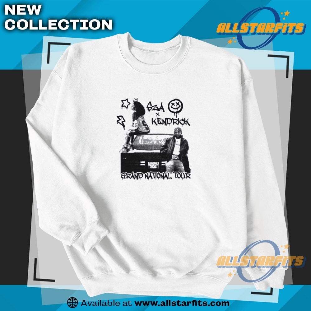 2025 Kendrick Lamar Sza Grand National Tour T Shirt 5 2025 Kendrick Lamar & SZA Grand National Tour T Shirt