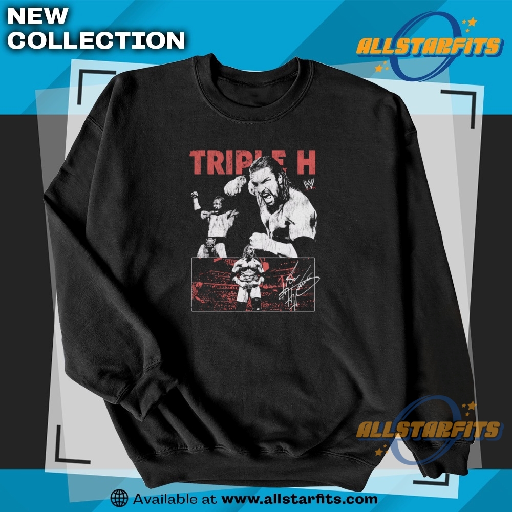 Wwe Triple H Action T Shirt 5 WWE Triple H Action T Shirt