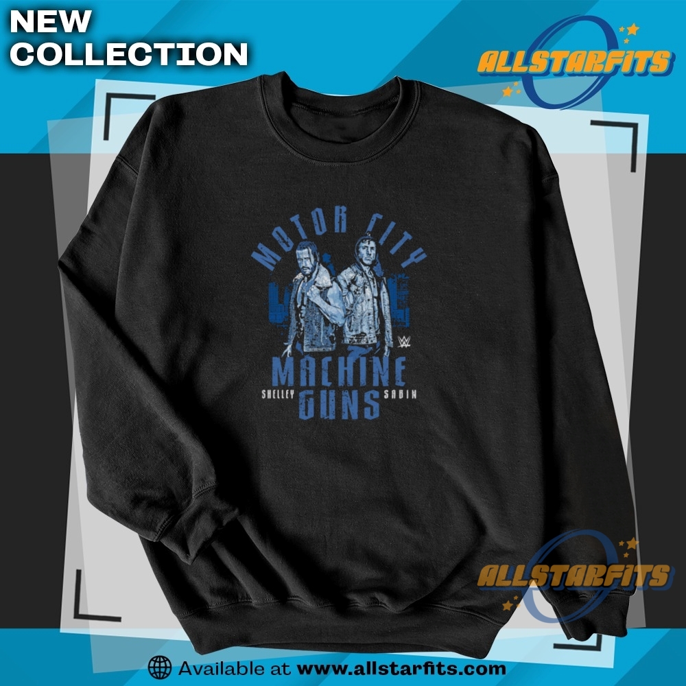 Motor City Machine Guns Duo T Shirt 5 Motor City Machine Guns Duo T Shirt