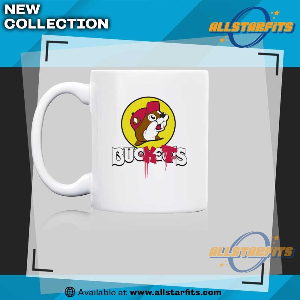 Bucees Buckets Parody Logo Tshirt 7 Buc-ee’s BUCKETS parody logo T-shirt