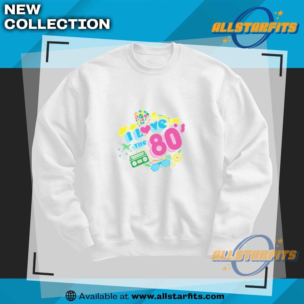 I Love The 80S Retro Eighties Pop Culture Throwback Kids T Shirt 6 I Love The 80s Retro Eighties Pop Culture Throwback Kids T Shirt