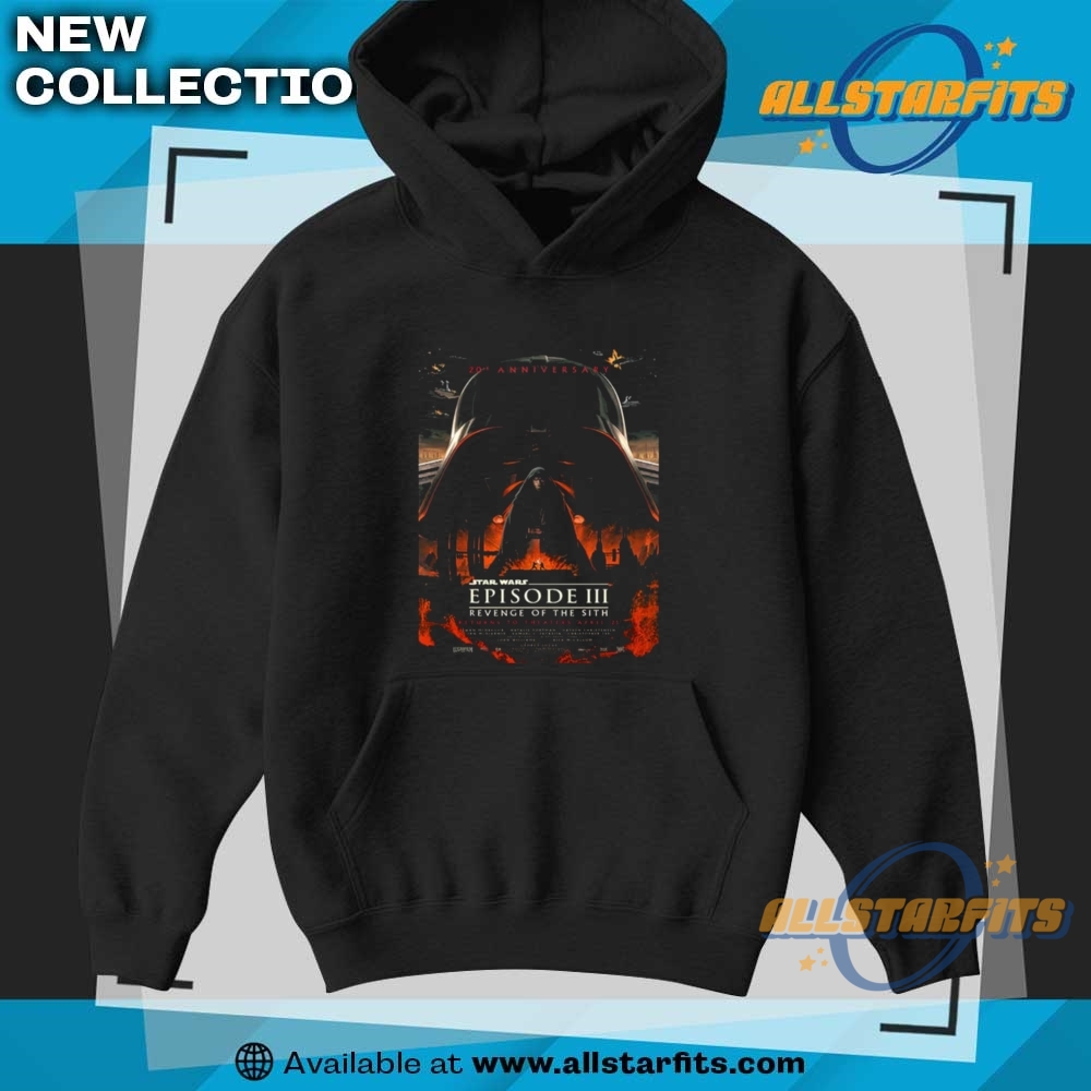 Celebrate The 20Th Anniversary Of Star Wars Episode Iii Revenge Of The Sith April 25 2025 Merchandise Shirt 7 Celebrate The 20th Anniversary Of Star Wars Episode III Revenge Of The Sith April 25 2025 Merchandise Shirt