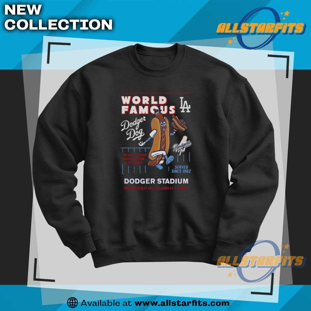 Los Angeles Dodgers Cooperstown Collection Dodger Dog Shirt 6 Los Angeles Dodgers Cooperstown Collection Dodger Dog Shirt