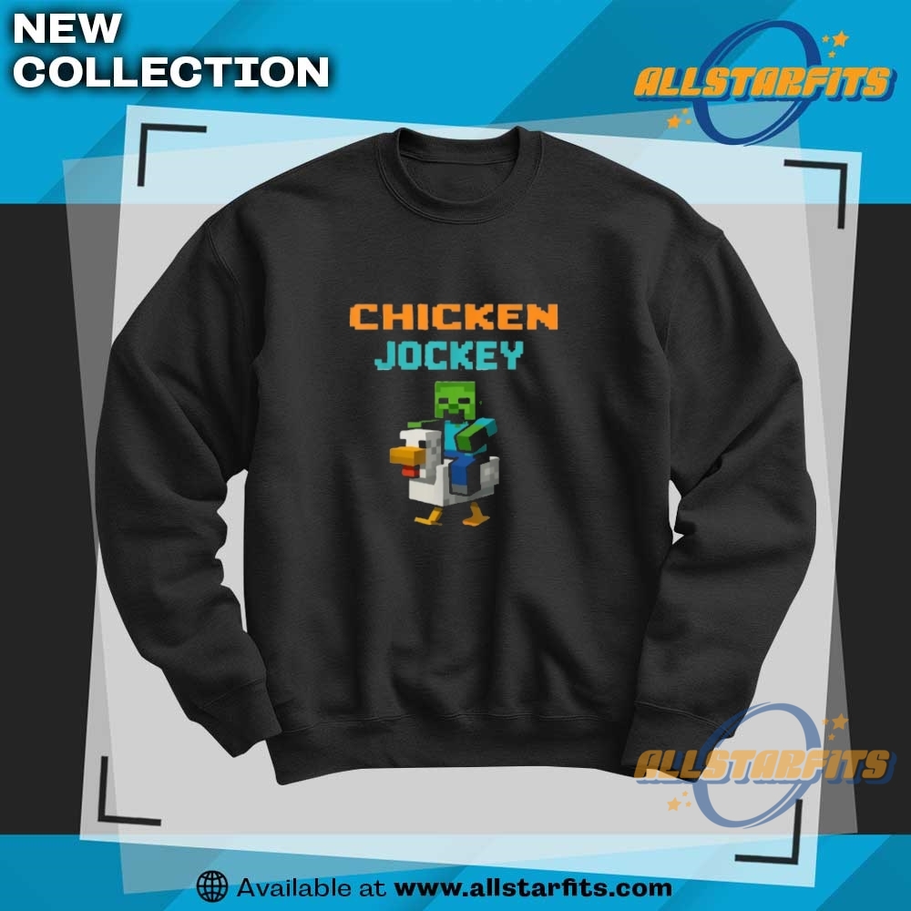 Chicken Jockey Minecraft Meme Shirt 6 Chicken Jockey Minecraft Meme Shirt