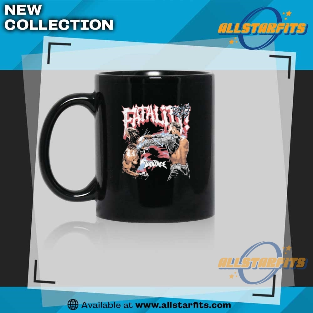 Dominick Reyes Fatality Full Violence T Shirt 8 Dominick Reyes Fatality Full Violence T Shirt