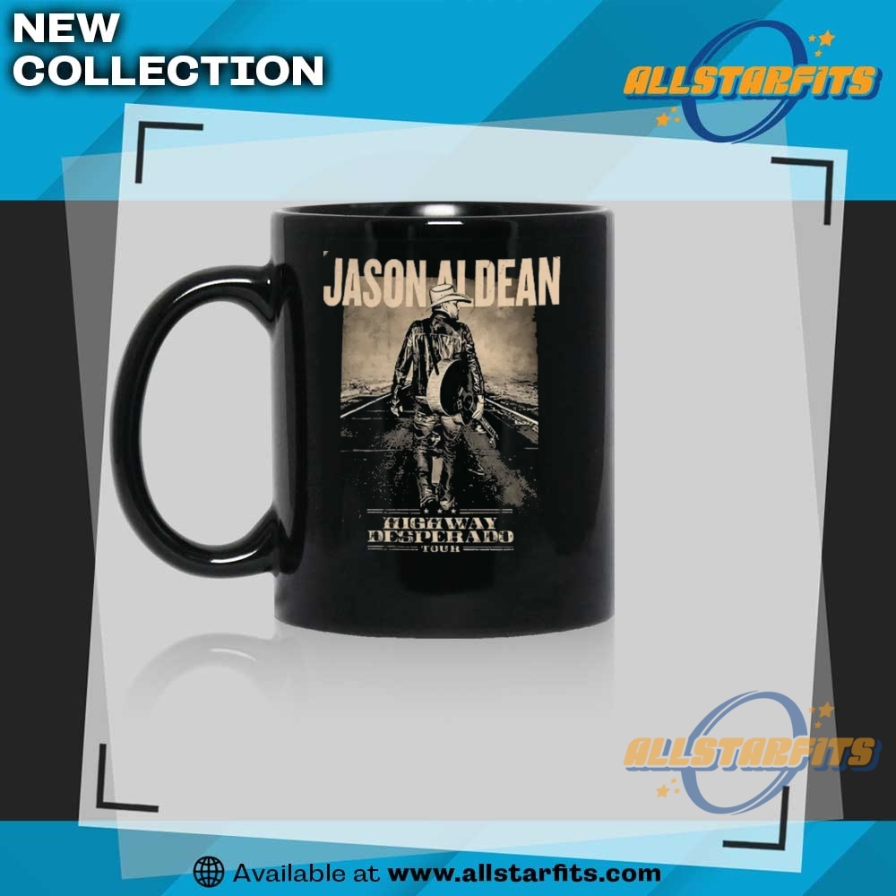 Jason Aldean Highway Desperado Tour T Shirt 8 Jason Aldean Highway Desperado Tour T Shirt