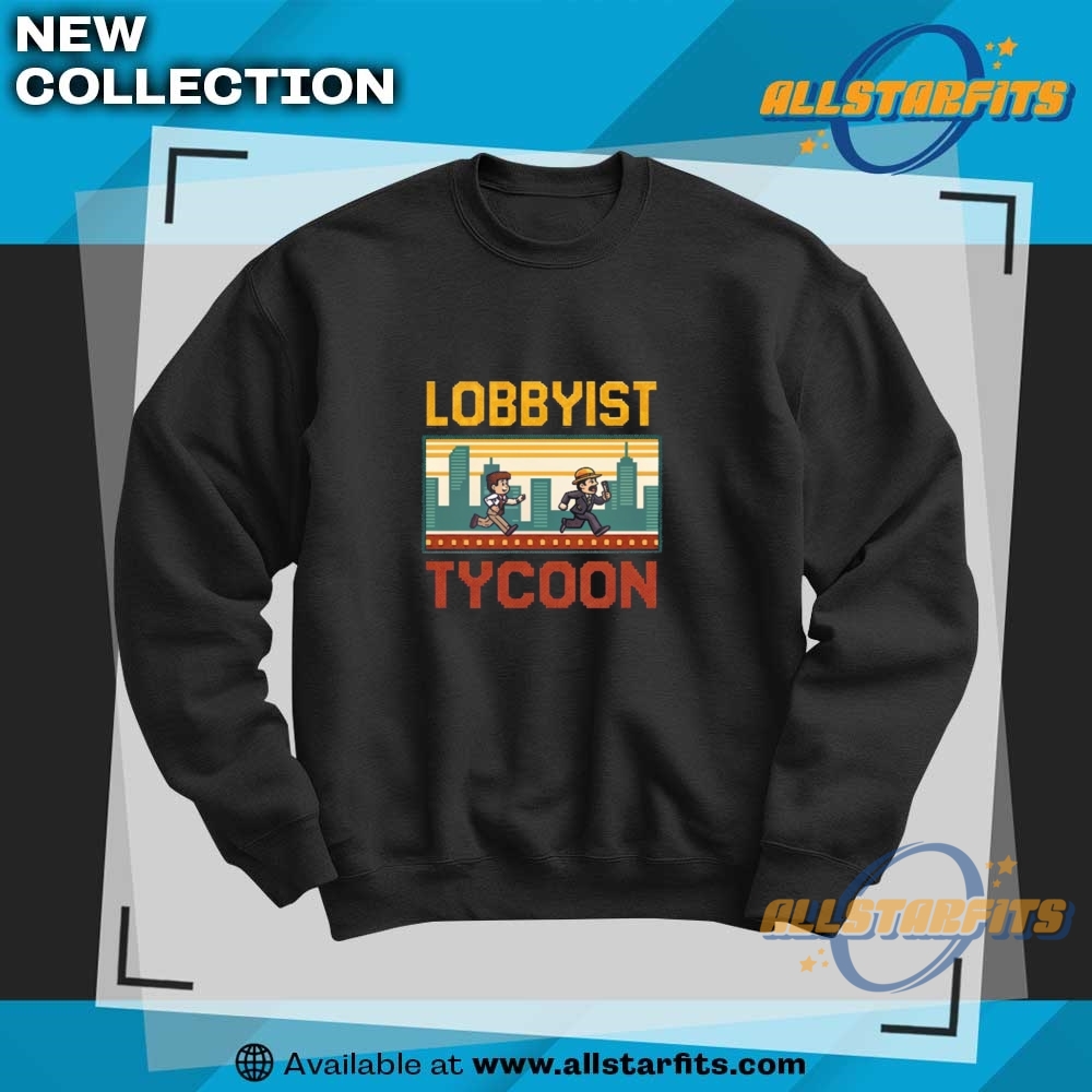 Lobbyist Tycoon Retro Strategy Game Tee 6 Lobbyist Tycoon Retro Strategy Game Tee
