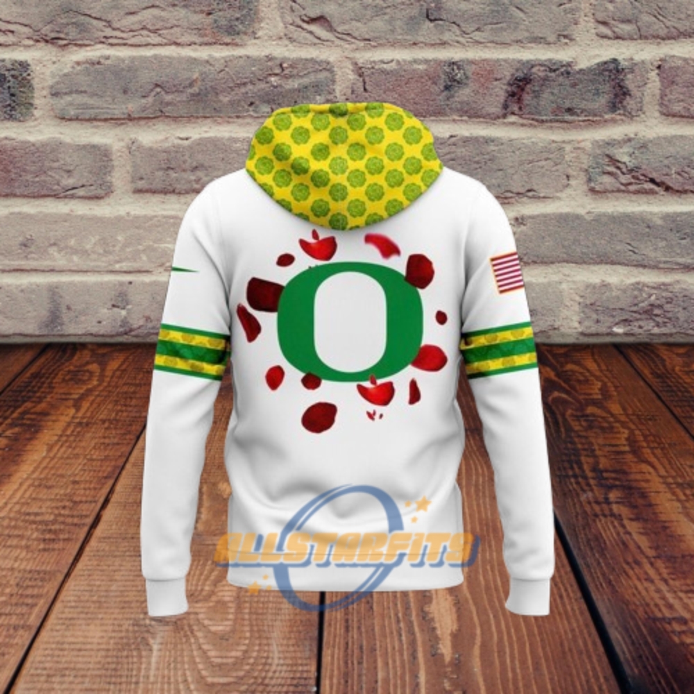 Limited Edition Oregon Ducks Rose Bowl Hoodie 2025 3 Limited Edition Oregon Ducks Rose Bowl Hoodie 2025