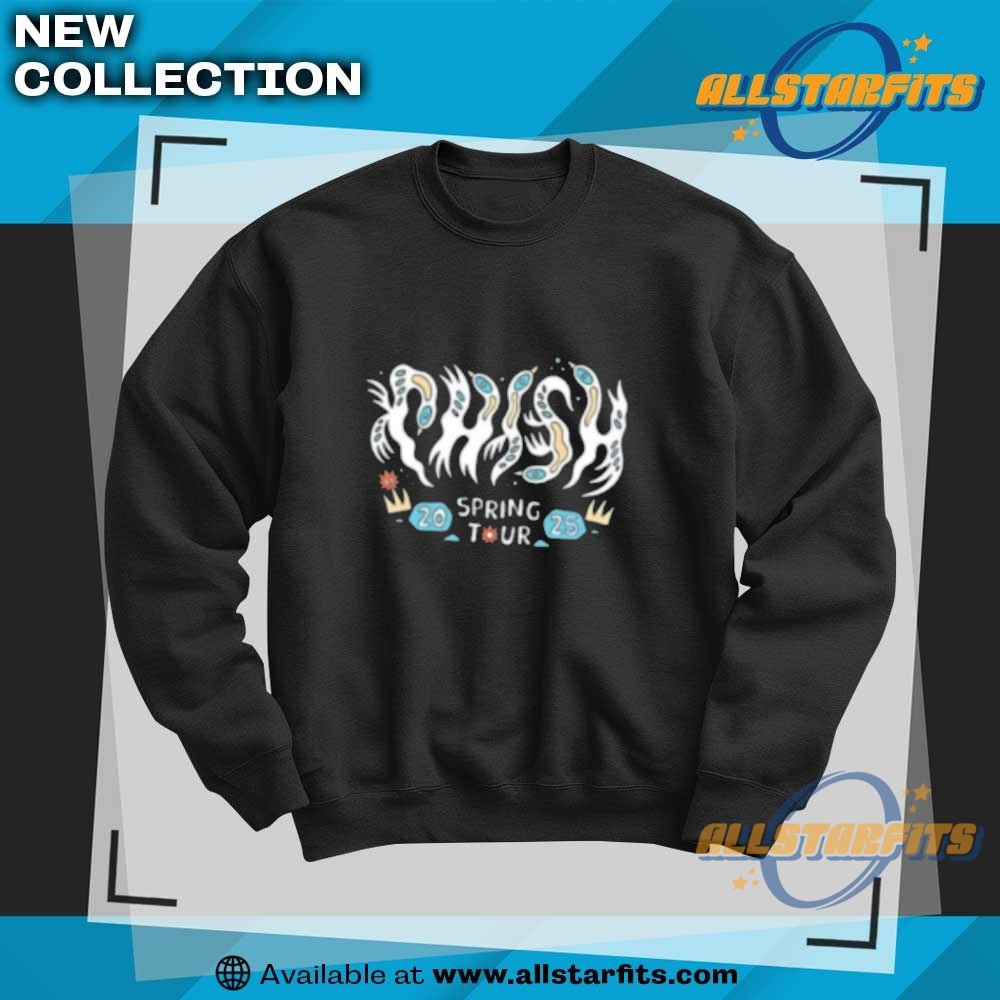 Phish Spring Tour April 2025 T Shirt 6 Phish Spring Tour April 2025 T Shirt