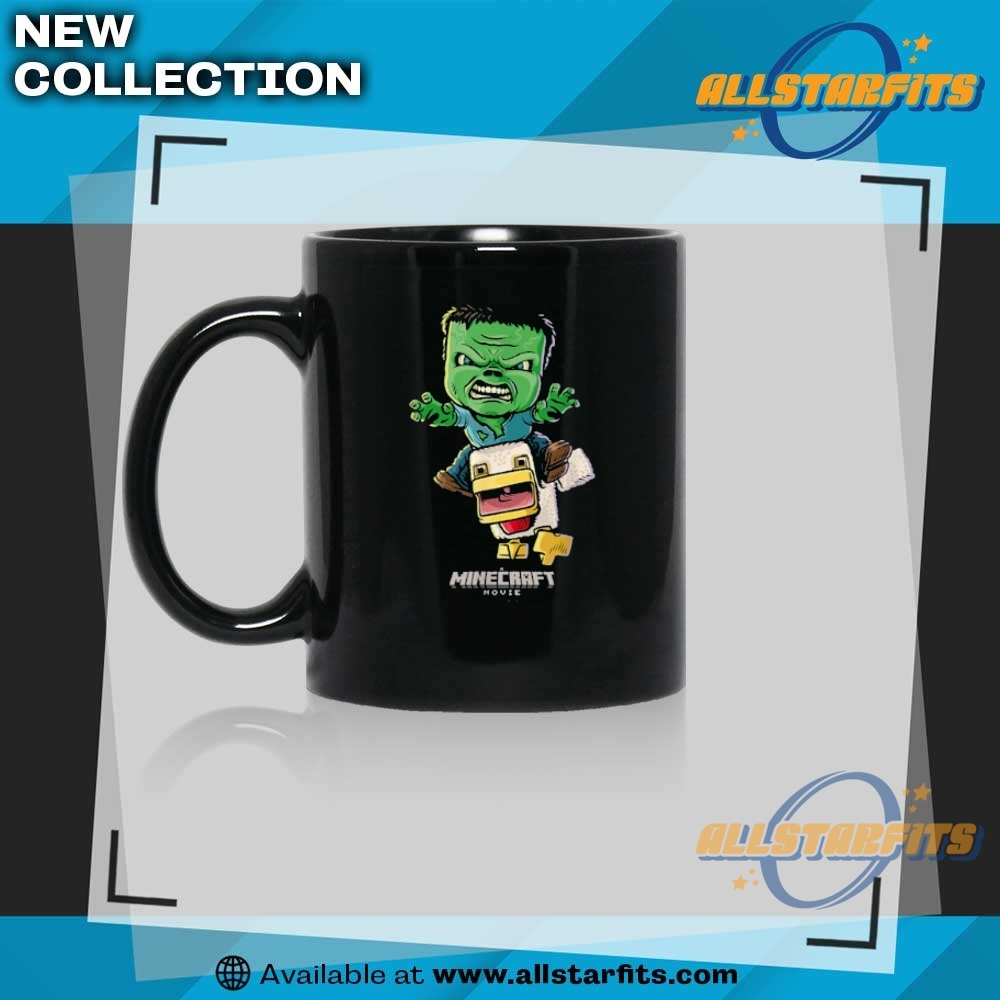 A Minecraft Movie Chicken Jockey Baby Zombie Animated T Shirt 8 A Minecraft Movie Chicken Jockey Baby Zombie Animated T Shirt